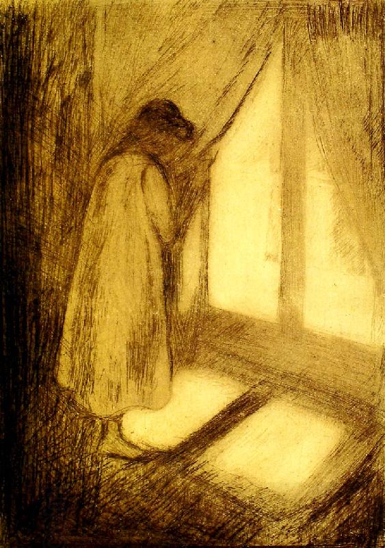 Edvard Munch grafik i thielska galleriet
